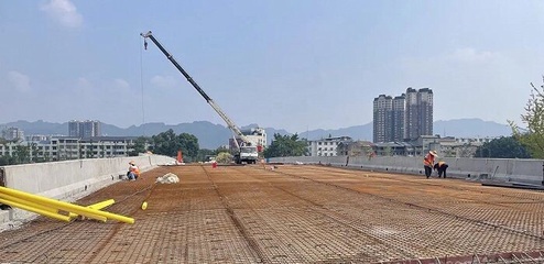 抓建設嚴防疫 蒲江縣重大項目復工復產火熱推進，基礎設施建設按下“快進鍵”